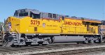 UP 5279 Recently Repainted With New UP Painct Scheme enters the UP Ogden Yard